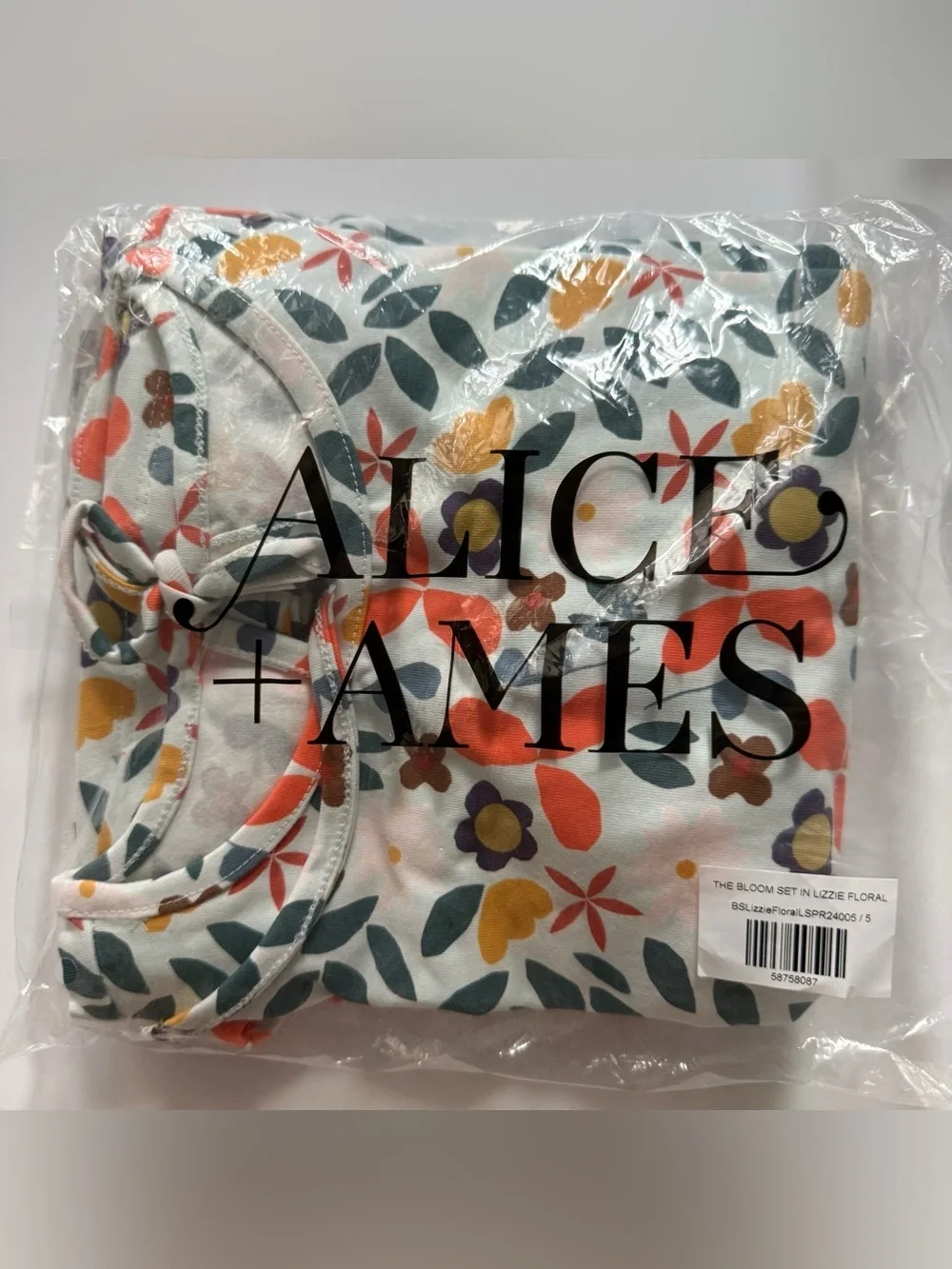 Alice and Ames Girl The Bloom Set in Lizzie Floral 4T 5T 6 years 7 years NWOT